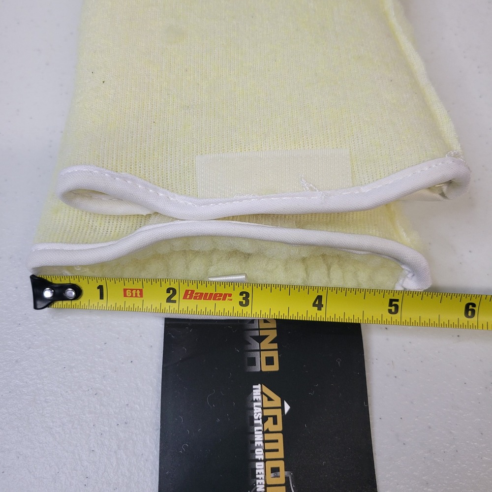 Hand Armor LN66-L Yellow Knit Mitten‎ Chopper Liner Gloves Sherpa Large - Picture 8 of 10